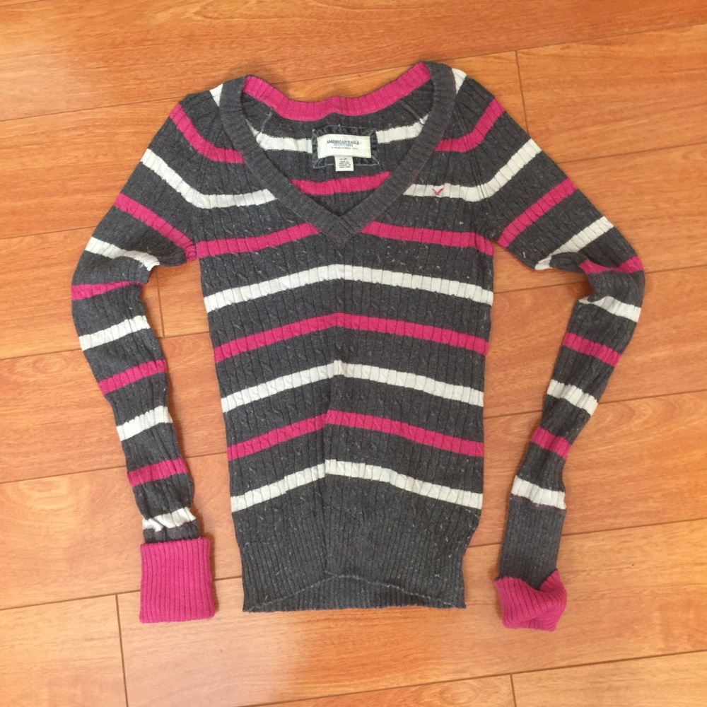 American Eagle Wool Thermal Sweater - image 1